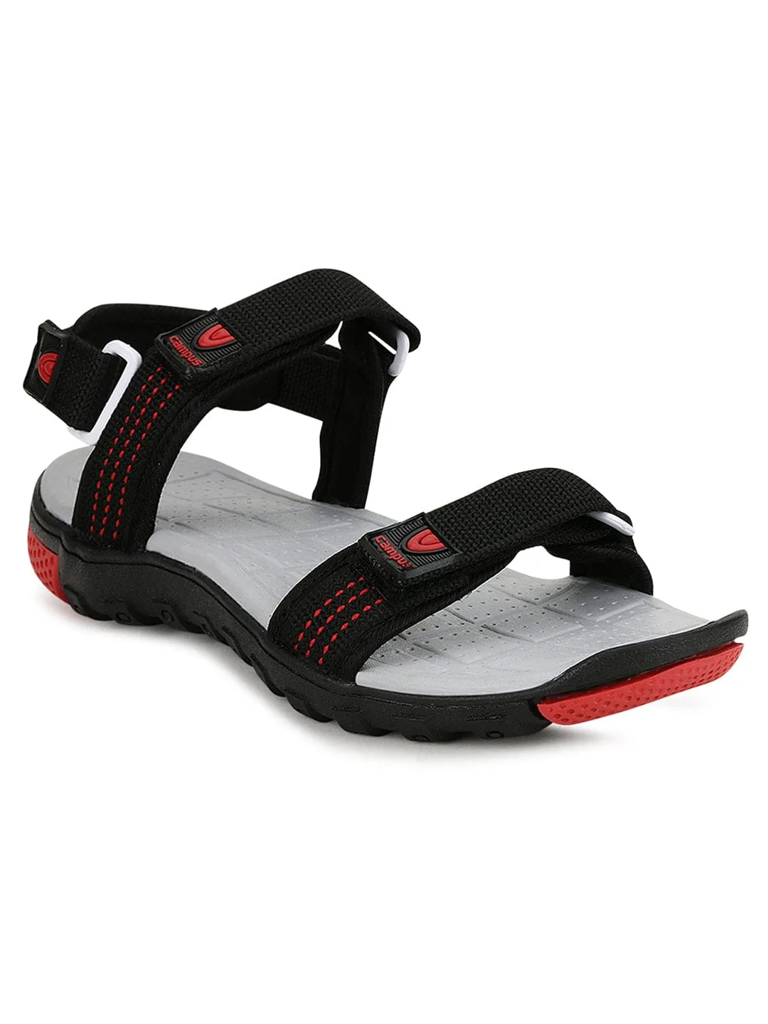 2GC-07 Black Men's Sports Sandals