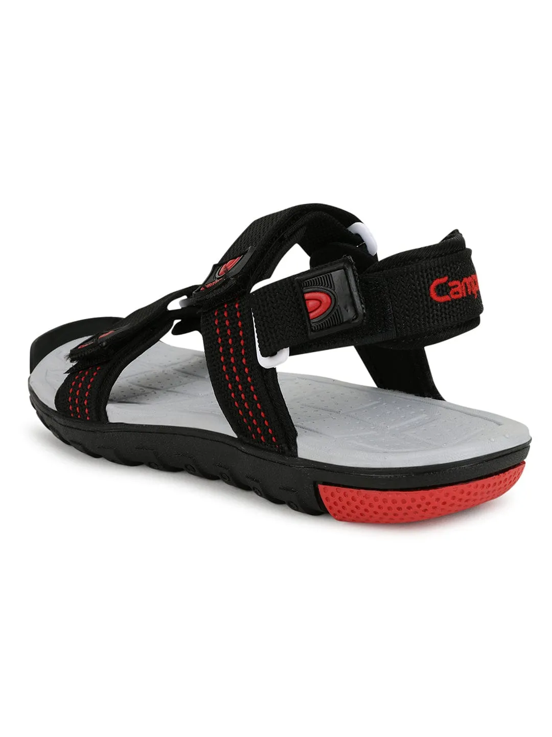 2GC-07 Black Men's Sports Sandals