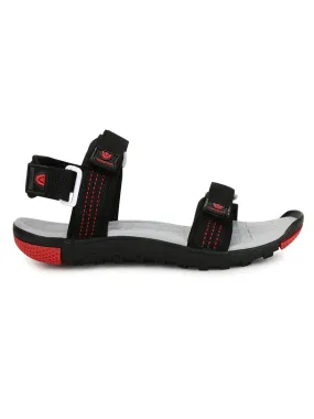2GC-07 Black Men's Sports Sandals
