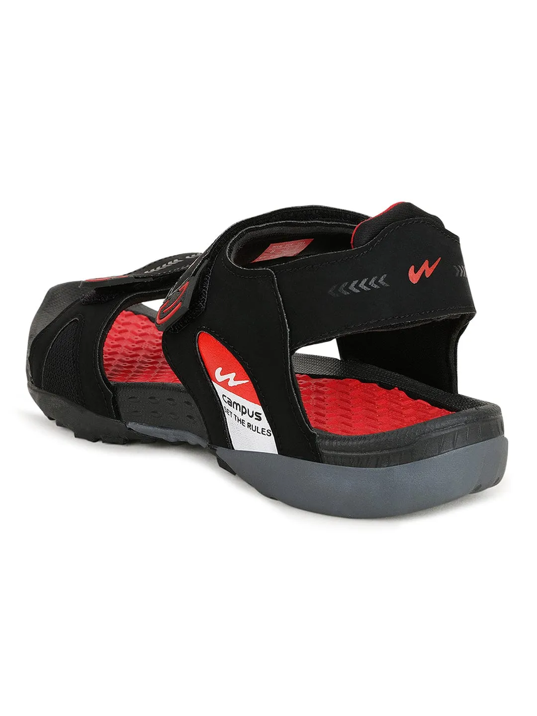 2GC-18 Black Men's Sports Sandals