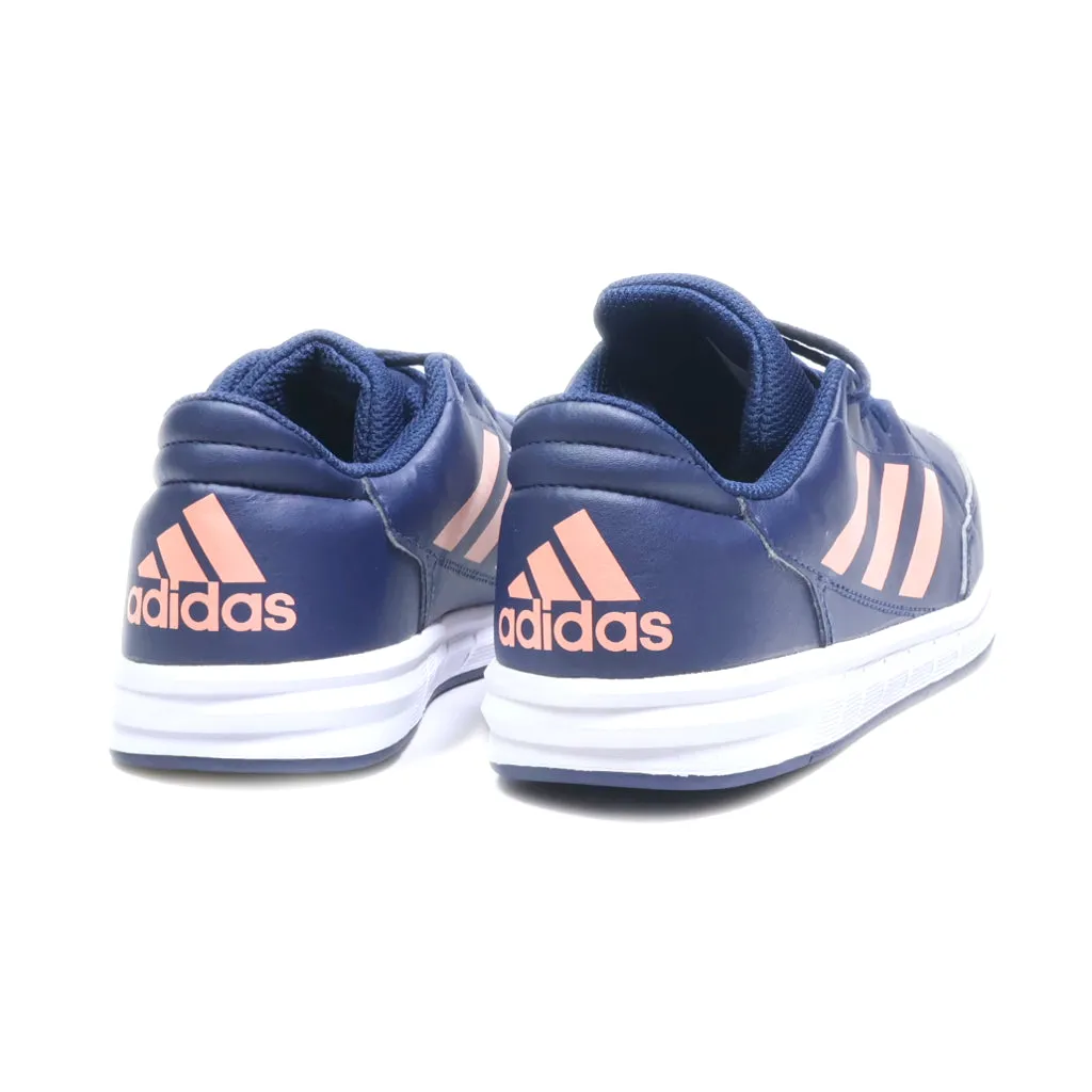 Adidas Sneakers Leather Blue Colour For Kids