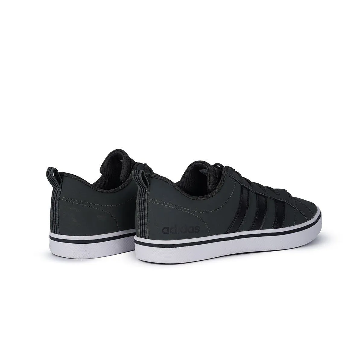Adidas Vs Pace Low-Top Sneakers Leather Green Colour For Men