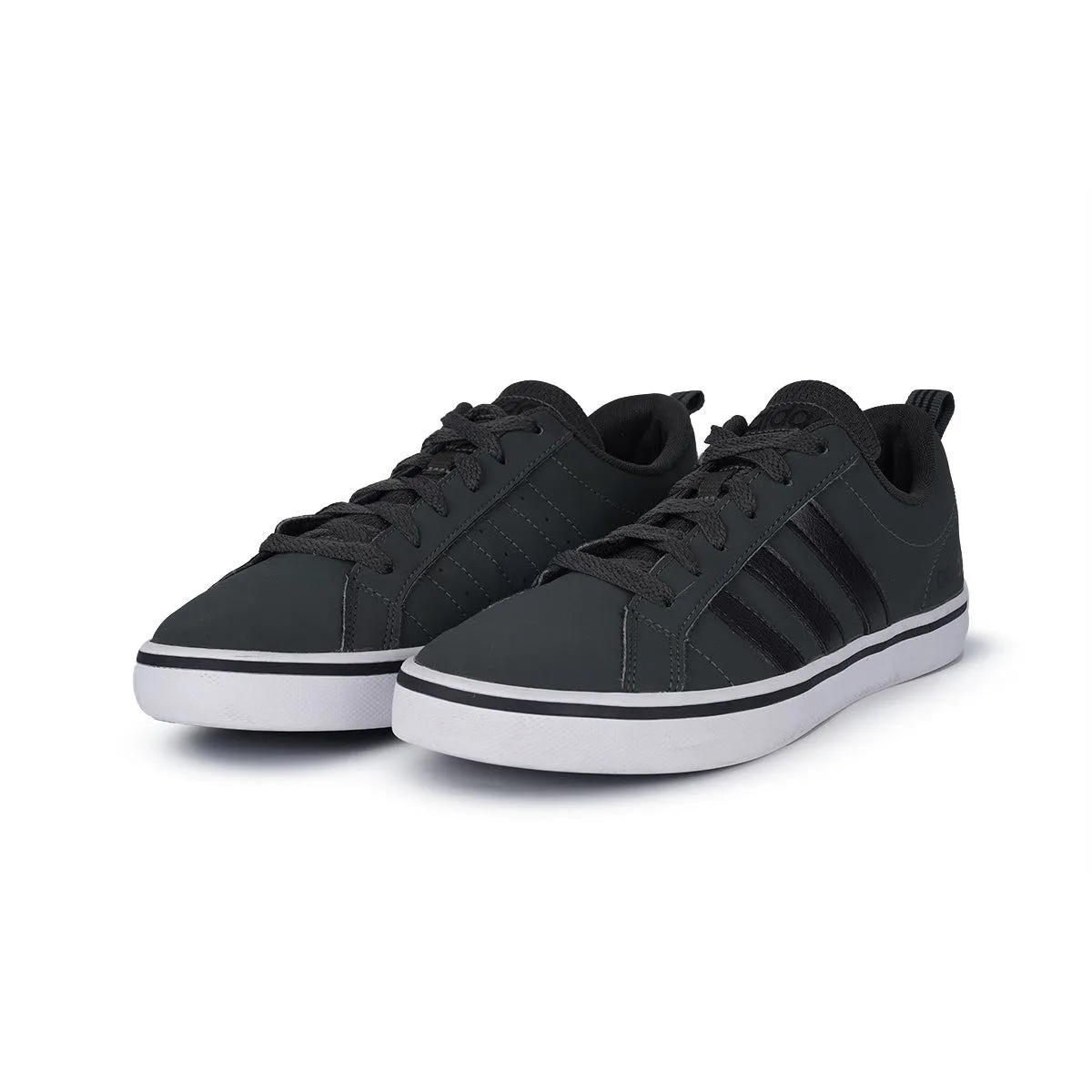 Adidas Vs Pace Low-Top Sneakers Leather Green Colour For Men