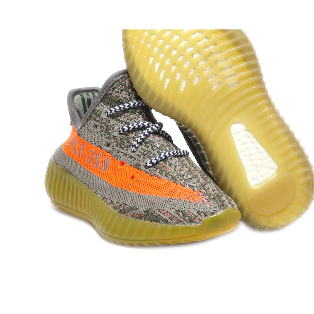 Adidas Yeezy Sneakers Fabric Grey Colour For Kids