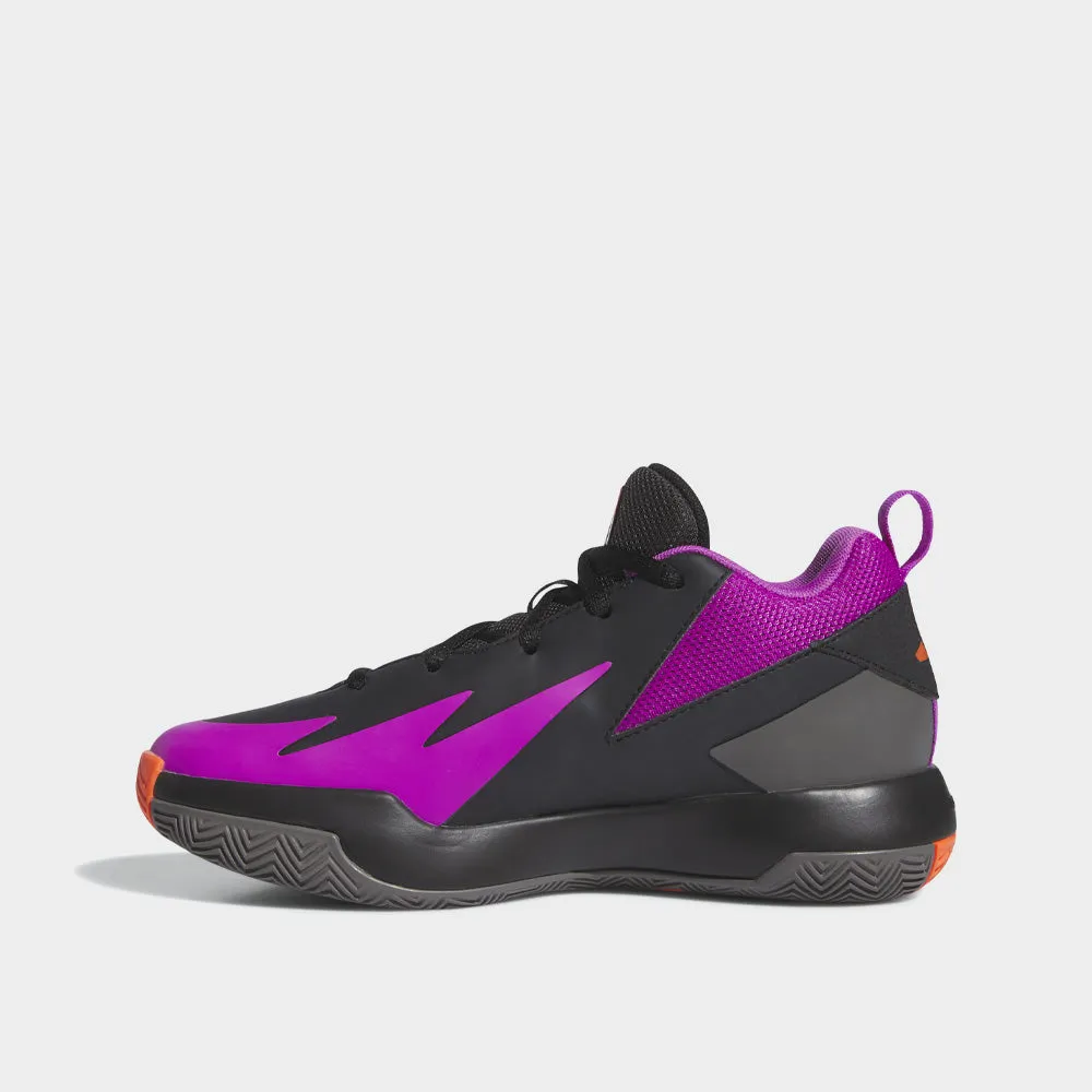 Adidas Youth Cross Em Up Select Sneaker Black/violet _ 182693 _ Black