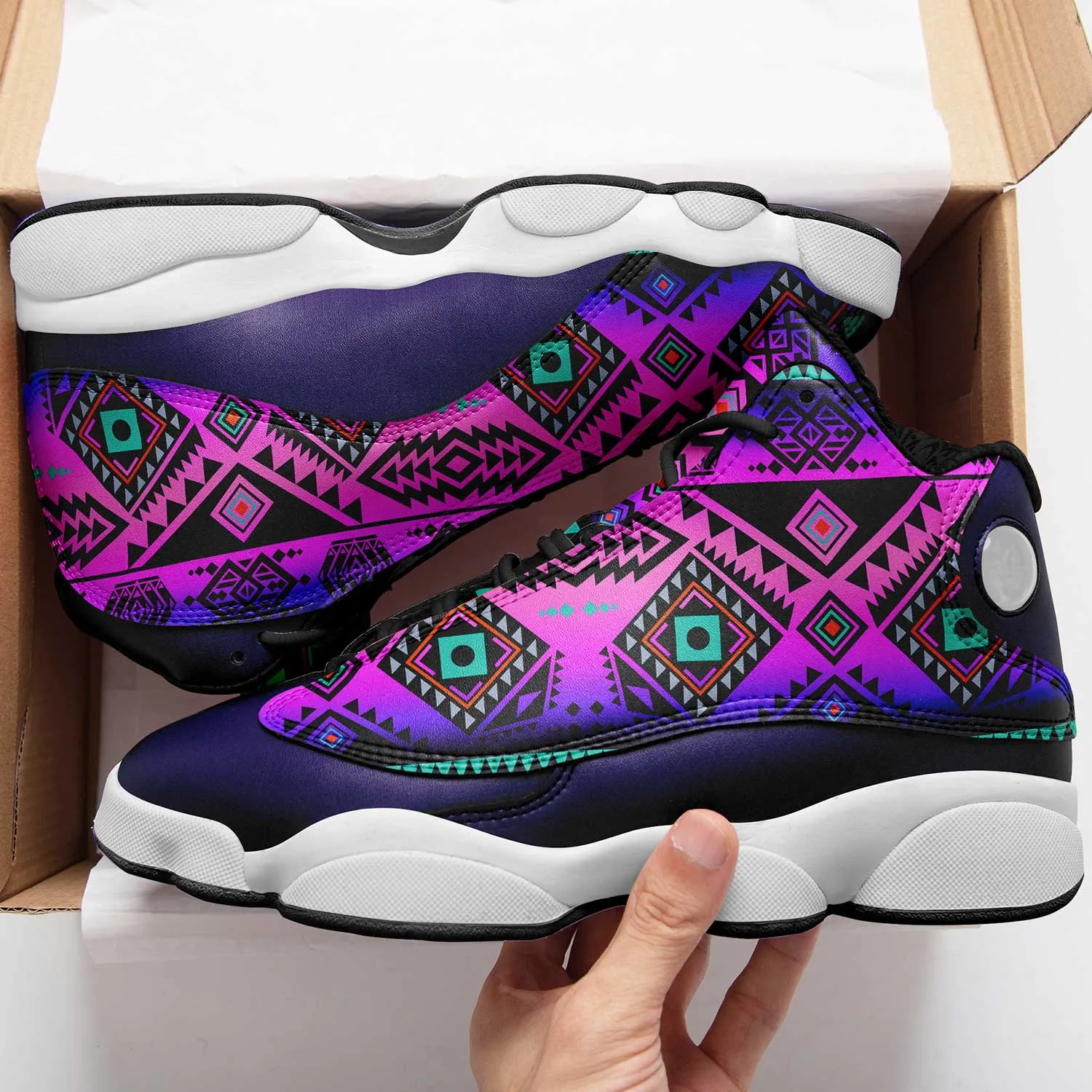 California Coast Sunrise Isstsokini Athletic Shoes
