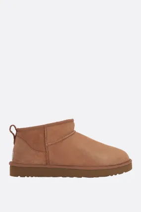 Classic Ultra Mini Suede Ankle Boots