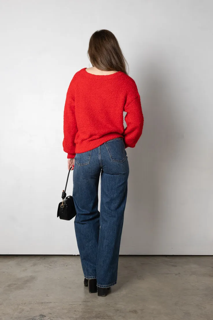 Curled Up Sweater
