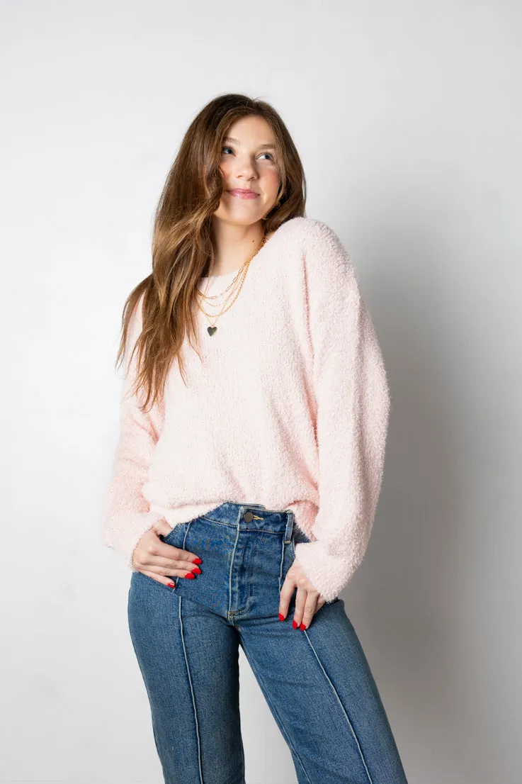 Curled Up Sweater