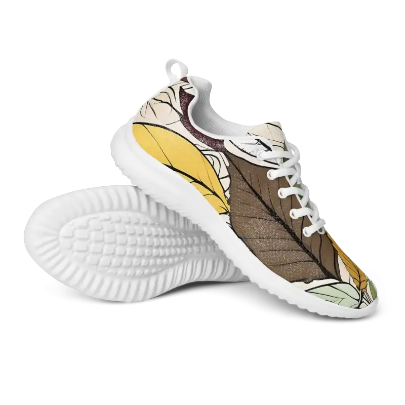 Dipaliz Men's Athletic Shoes Colored Leaves
