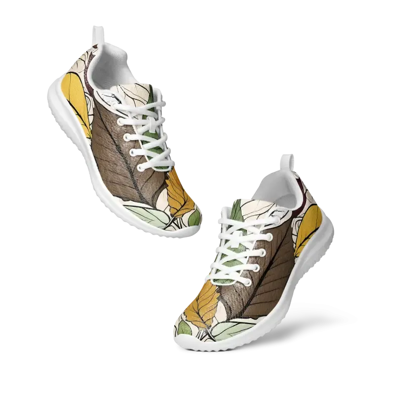 Dipaliz Men's Athletic Shoes Colored Leaves