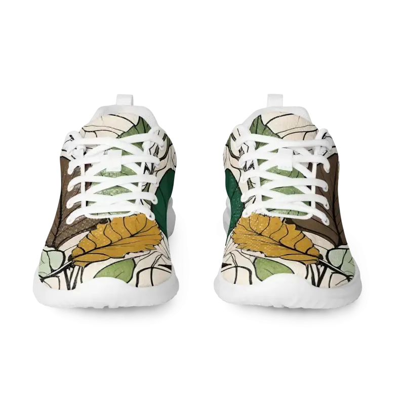 Dipaliz Men's Athletic Shoes Colored Leaves