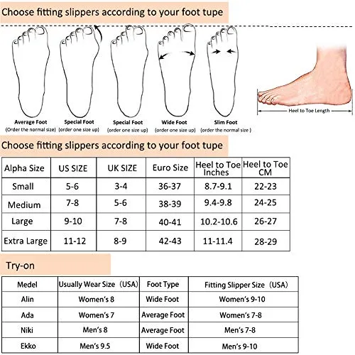 DL Women's Open Toe Cross Band Slippers, Memory Foam Slip on Home Slippers for Women with Indoor Outdoor Arch Support Rubber Sole, Gray, 9-10