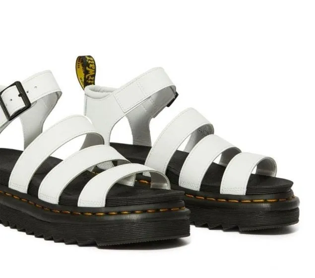 Dr Martens Blaire White Hydro Leather Sandal 25768100