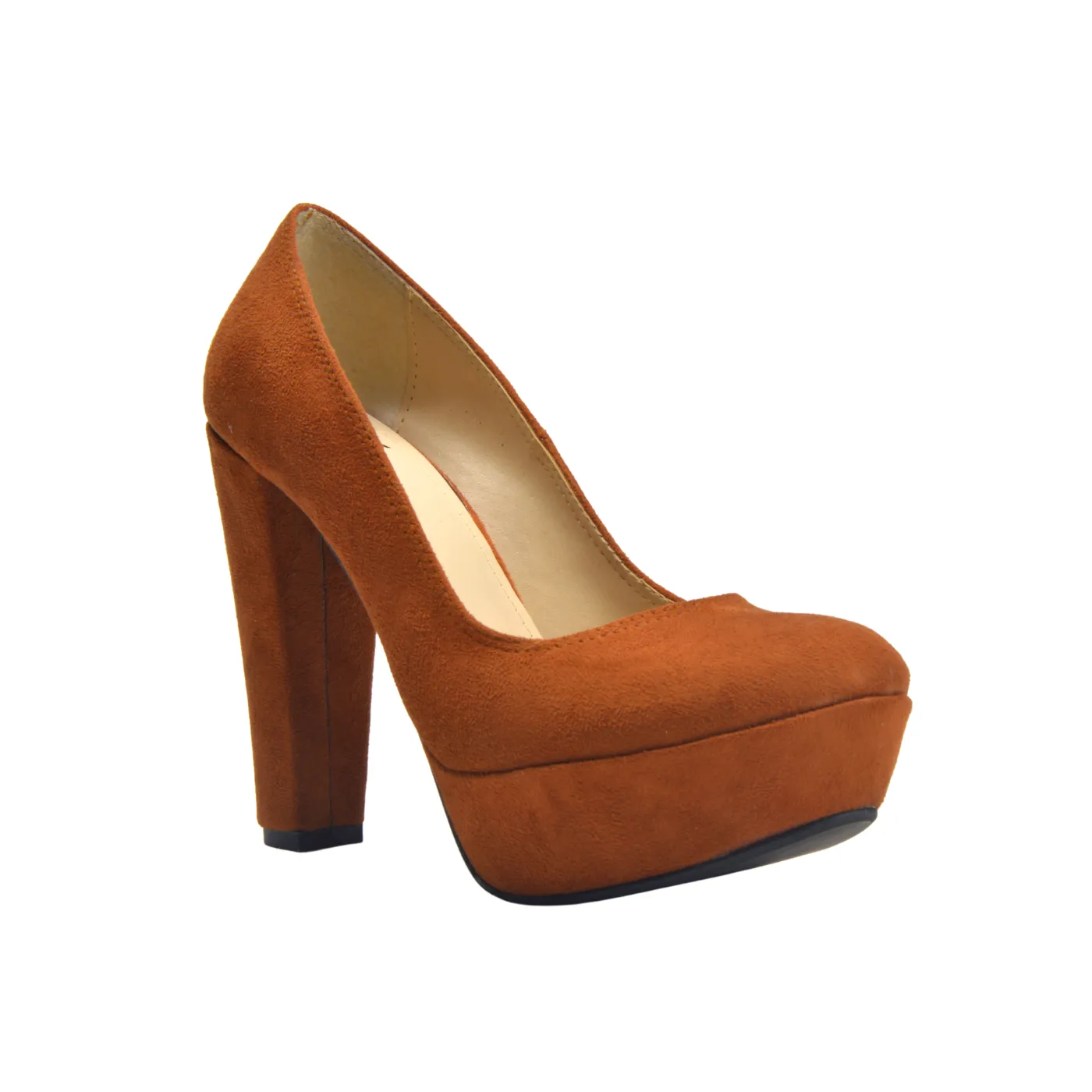 Havana Suede Elegant High Heels Shoe
