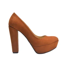 Havana Suede Elegant High Heels Shoe