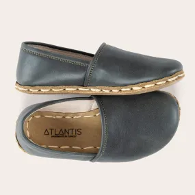 Kid's Green Barefoot Loafers