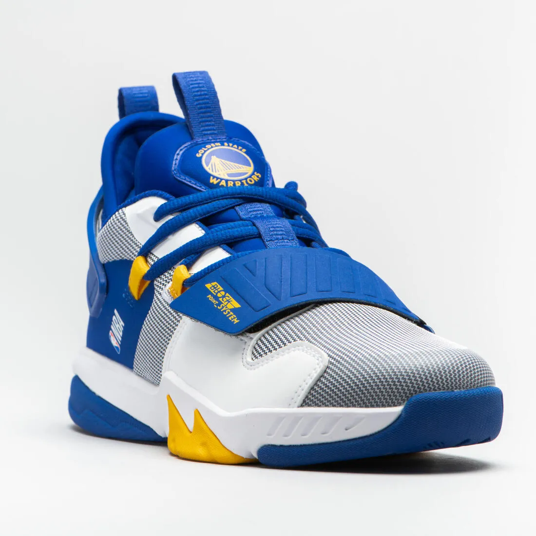 Kids' Intermediate Basketball Shoes SS500M - Purple/NBA Los Angeles Lakers