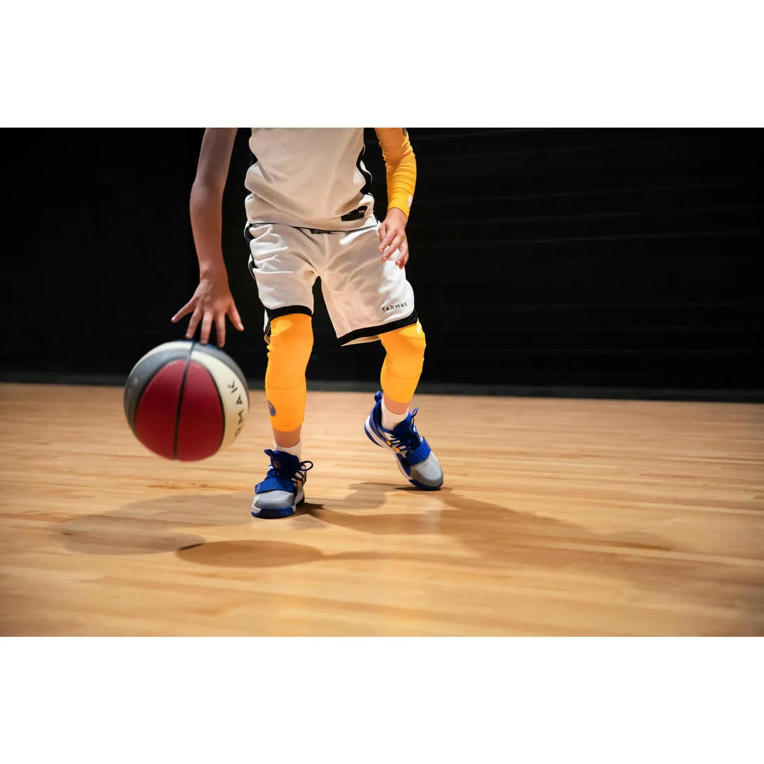 Kids' Intermediate Basketball Shoes SS500M - Purple/NBA Los Angeles Lakers