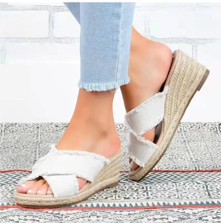 Light and airy summer sandals