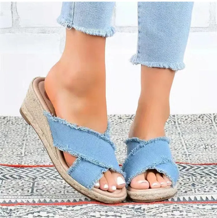 Light and airy summer sandals