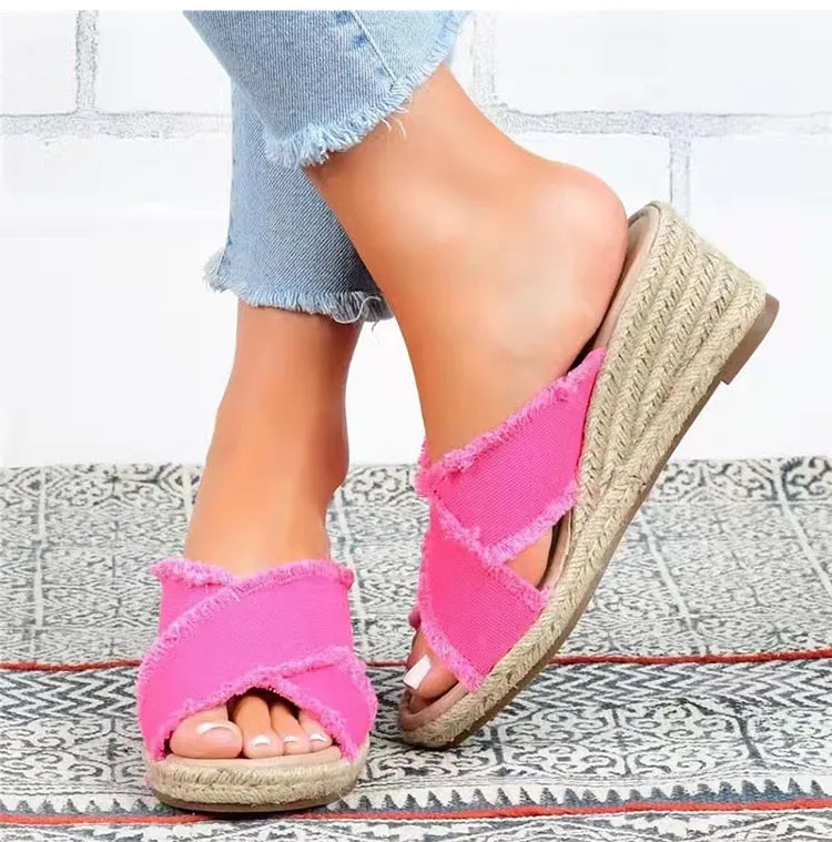 Light and airy summer sandals
