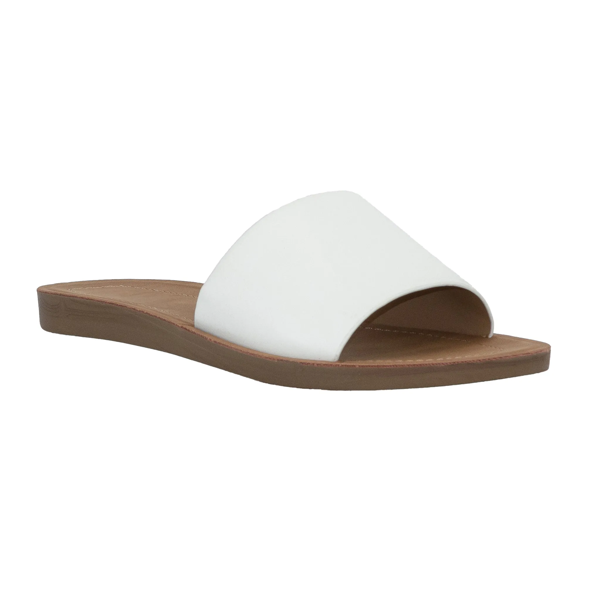 Maia - Comfort Flat Sandals, Padded Insole & Open Round Toe, Perfect for Relaxed Summer Days or Casual Outings