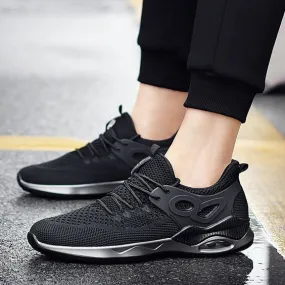 Men's FlyKnit Breathable Running Shoes