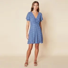 Palma Mini Dress (Maddy Floral Blue)