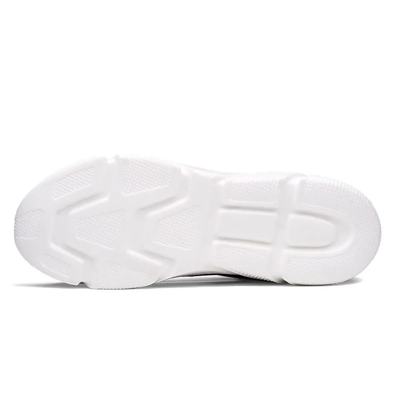 Sneakers Women Men Knit Upper Breathable Sport Shoes Sock Boots High Top Running comfortable flats